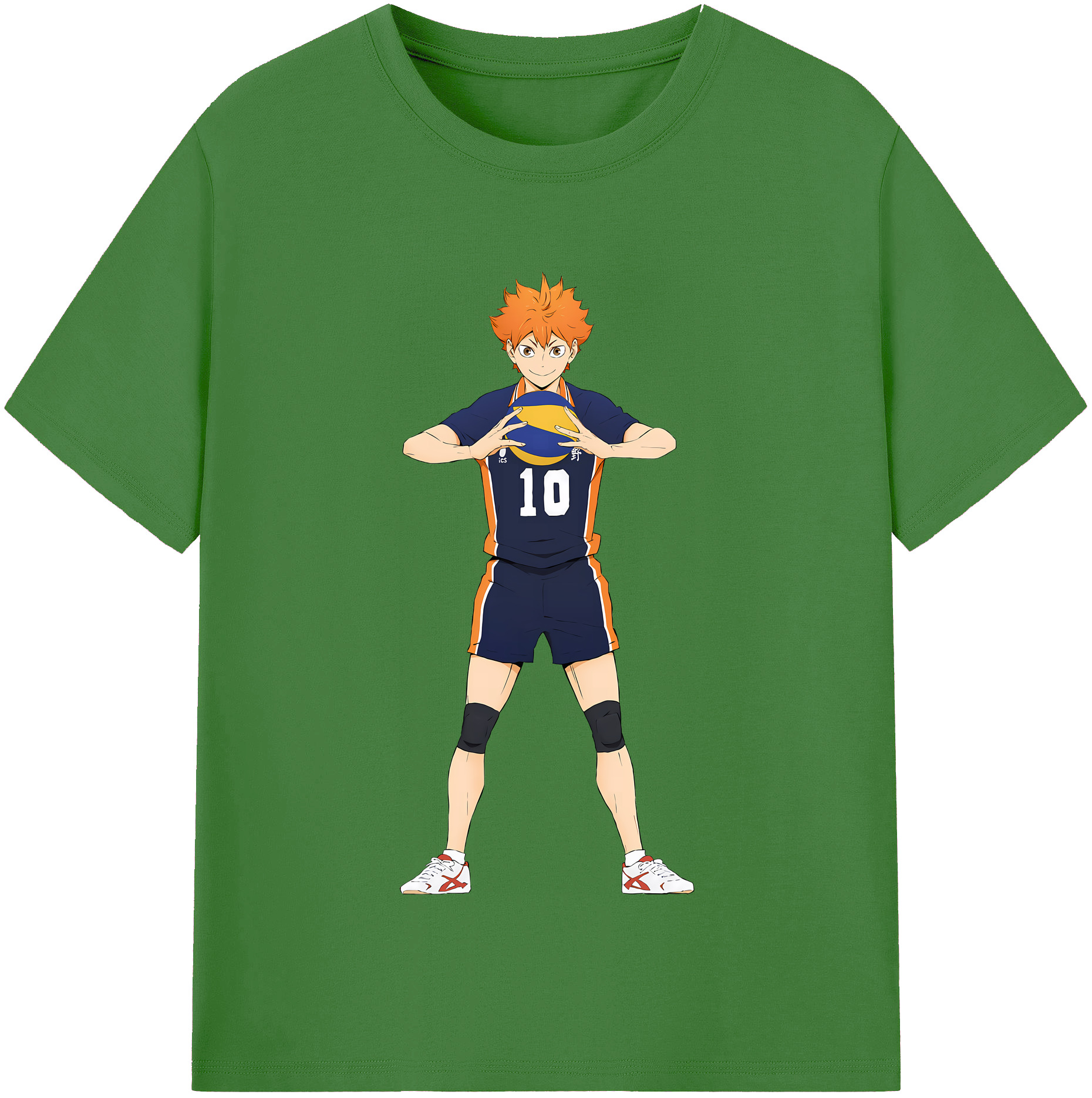 （画像用） ハイキュー!! Haikyu!! レディースカジュアルプリントTシャツ（綿100％）